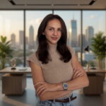 Portrait of Valeriia Akatova, Co-Founder of Foundation Ukraine and Vellum Finance
